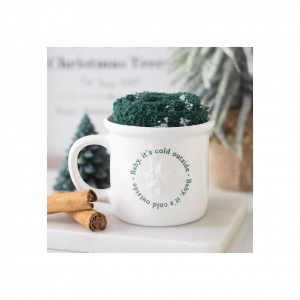 Baby It's Cold Outside Mug and Socks Set