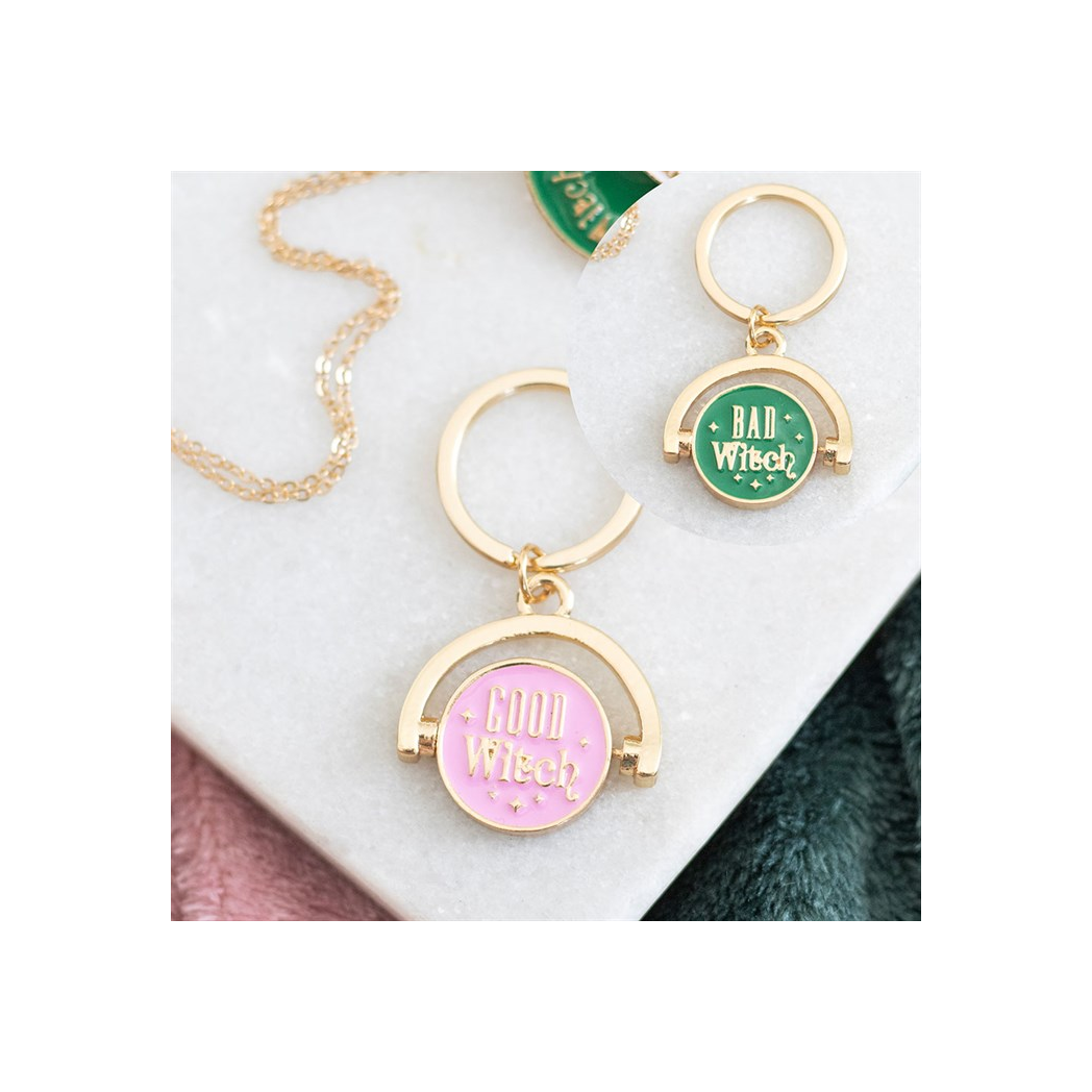 Which Witch Are You Spinning Keyring - Image 2