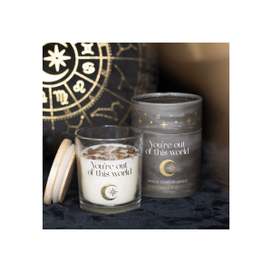 Vanilla Stardust Crystal Chip Candle