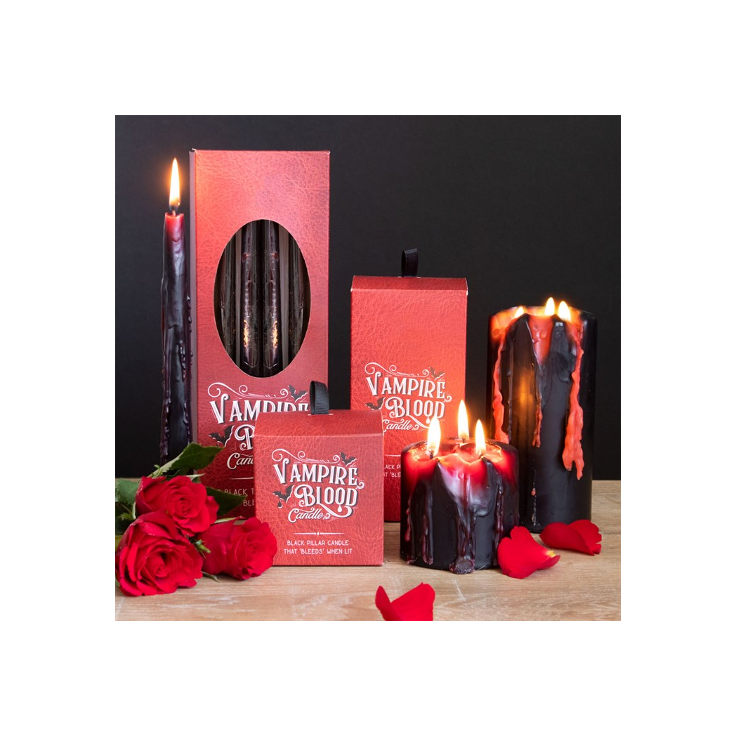 Set of 8 Vampire Blood Taper Candles - Image 6