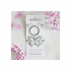 Butterflies Appear Keyring