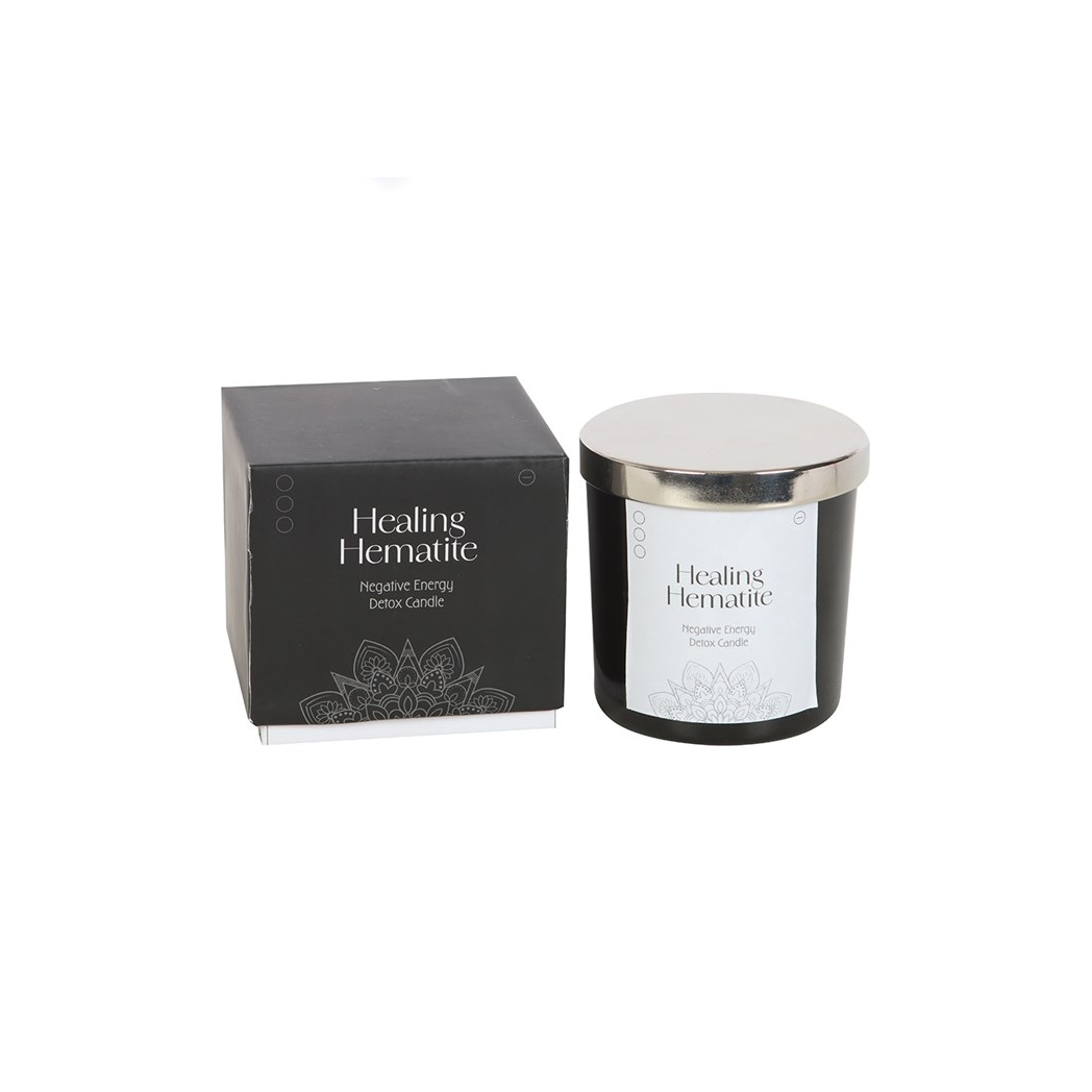 Healing Hematite Detox Candle - Image 2