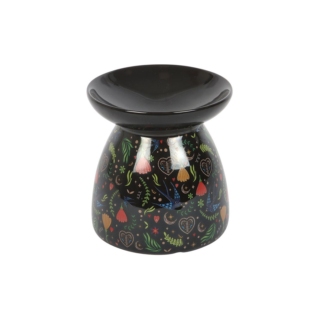 Midnight Bloom Print Oil Burner - Image 4
