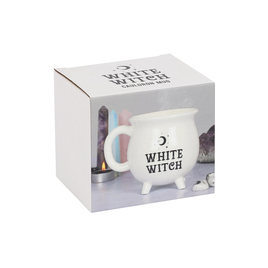 White Witch Cauldron Mug - Image 4