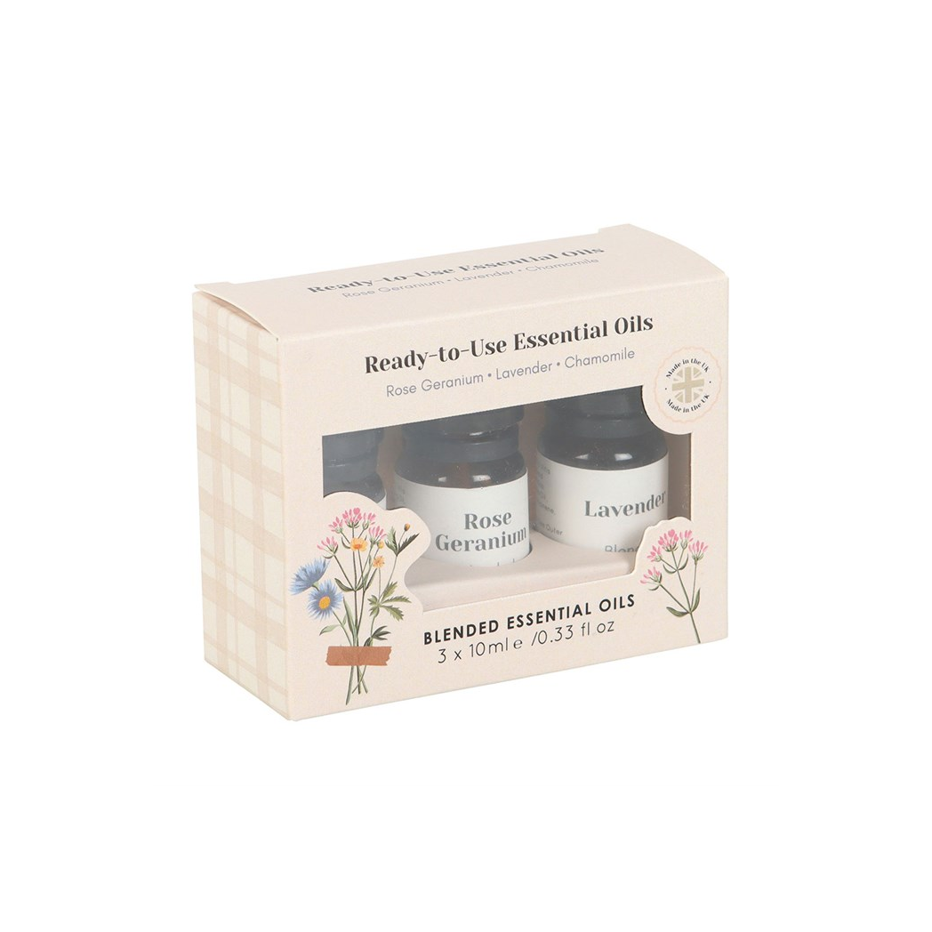 Set of 3 Floral Blended Essential Oils - Image 3