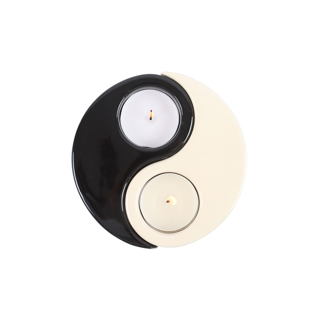 Yin Yang Tealight Candle Holder - Image 4