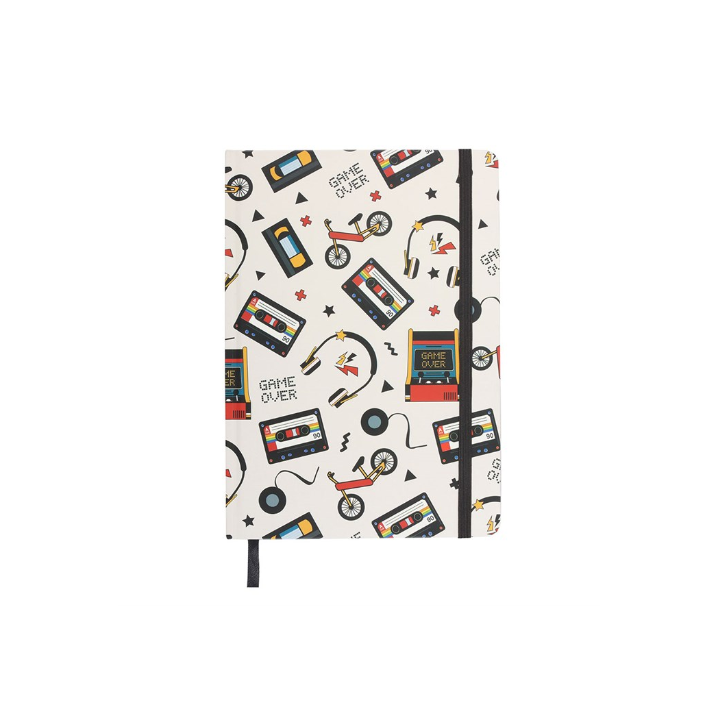 Retro 80s Print A5 Notebook - Image 2
