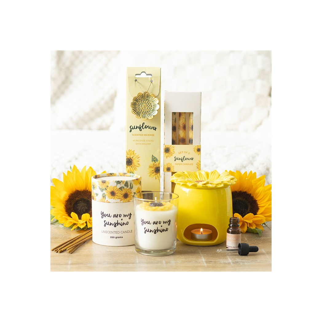 You Are My Sunshine Candle with 3D Sunflower - Image 6