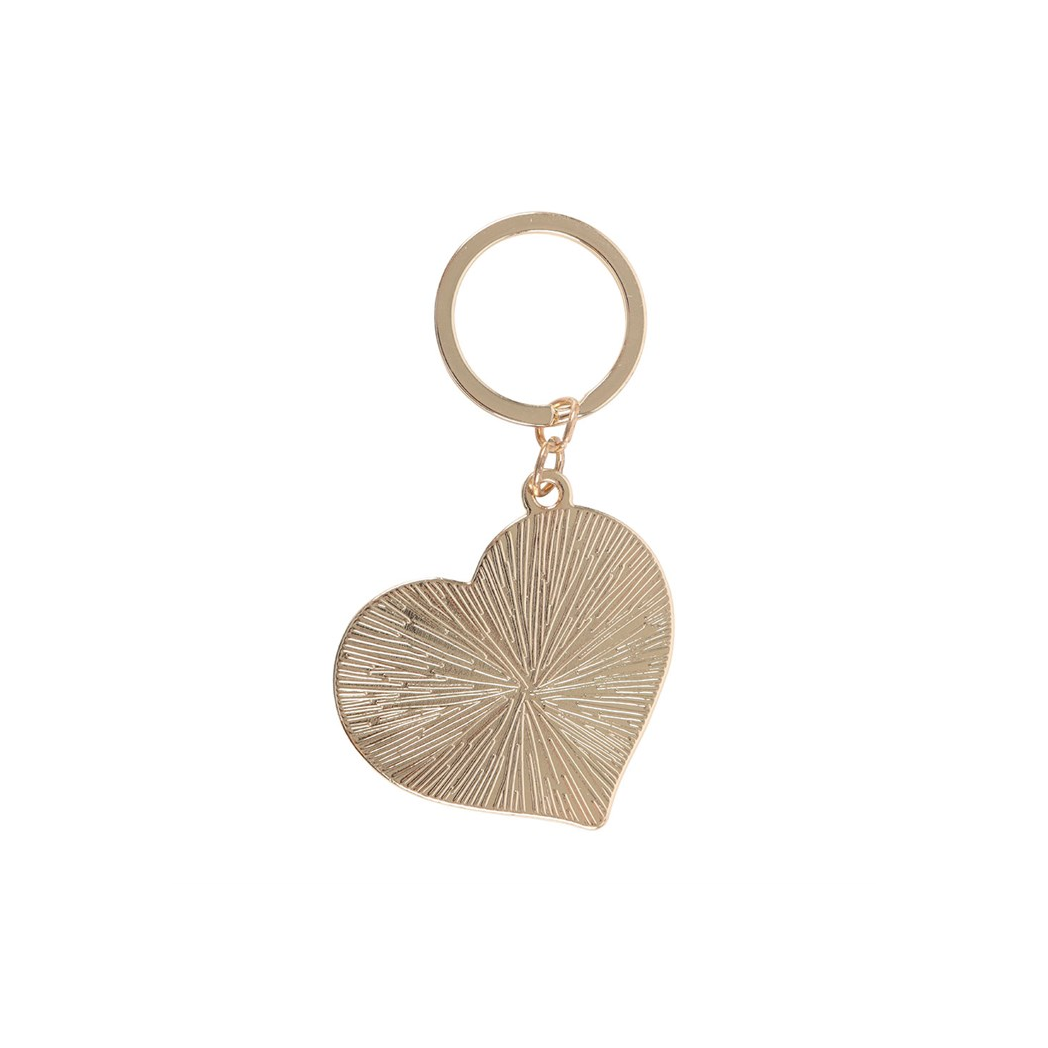 Checkerboard Heart Keyring - Image 4
