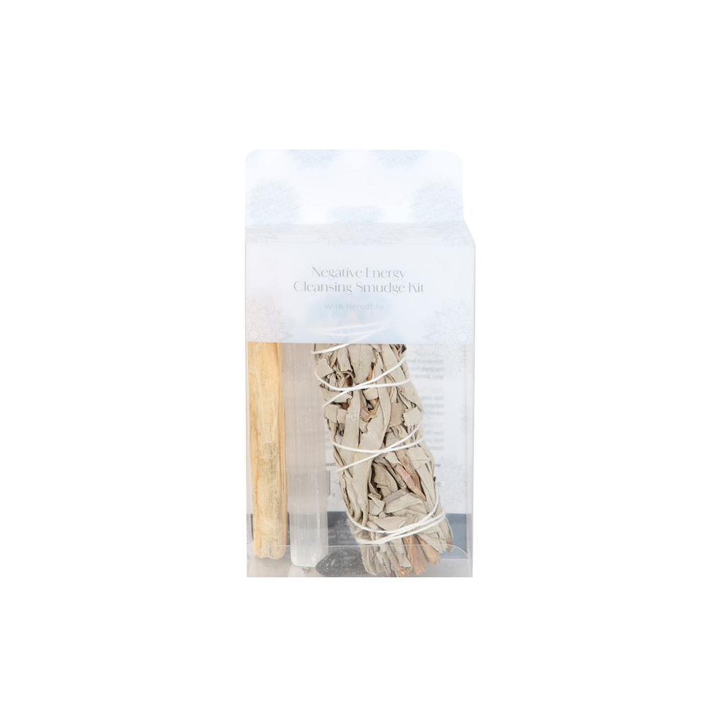 Negative Energy Smudge Kit with Hematite - Image 2