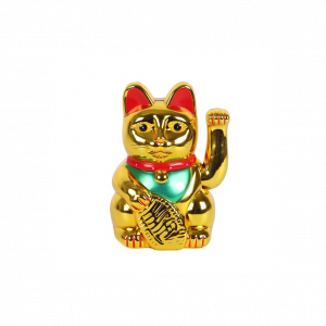6 Inch Gold Money Cat