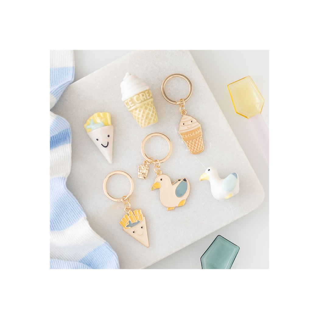 Seagull and Chips Keyring - Image 5