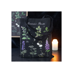Poisonous Plants Polycotton Tote Bag