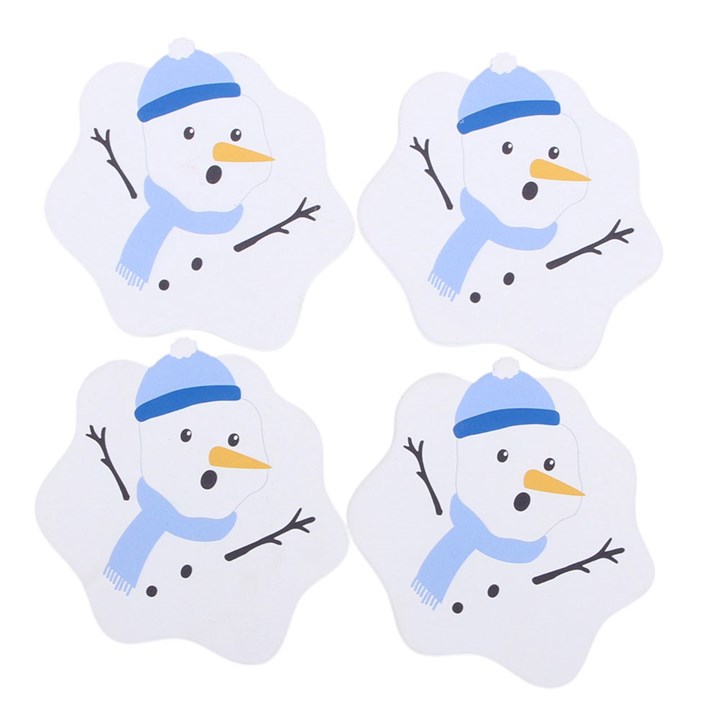 Melting Snowman Coaster Set - Image 3
