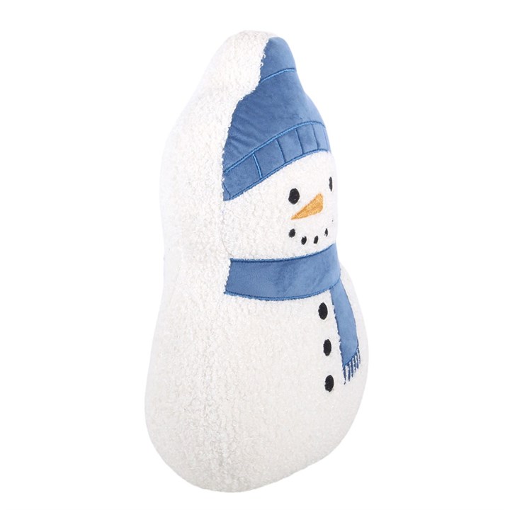 Snowman Shaped Boucle Cushion - Image 3