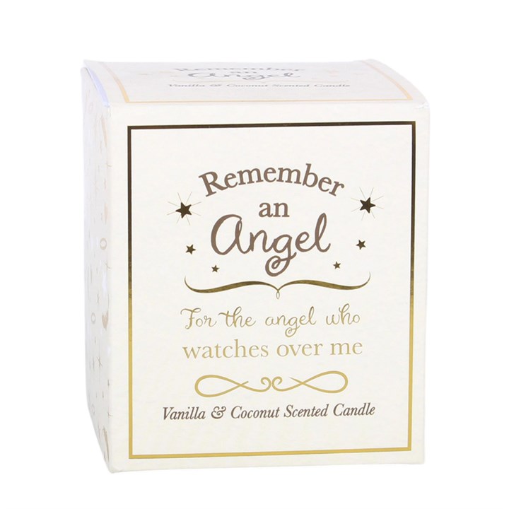 Remember an Angel Vanilla & Coconut Candle - Image 4