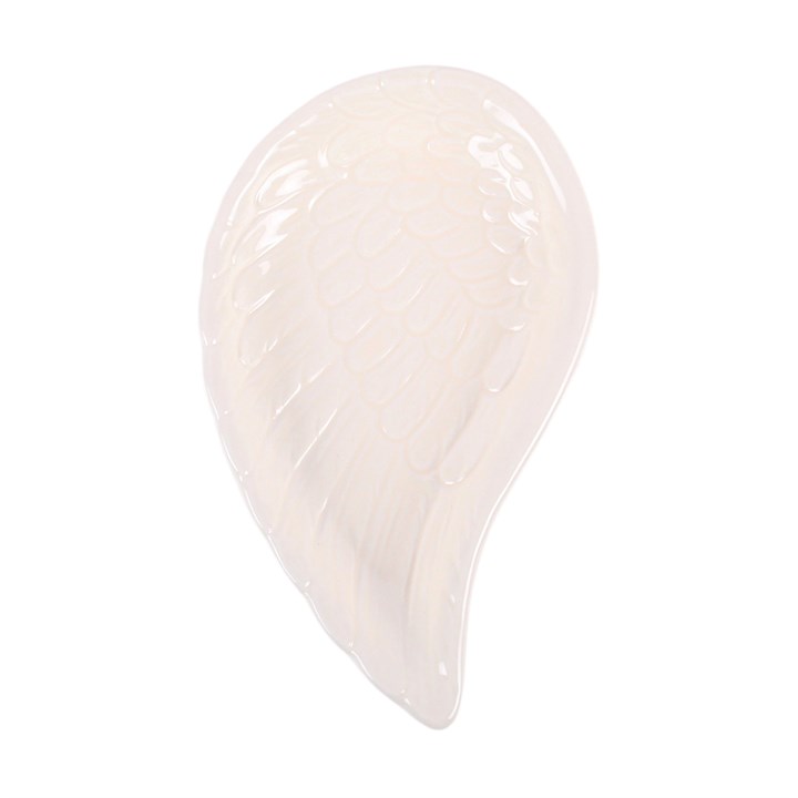 Off White Angel Wing Trinket Dish - Image 2