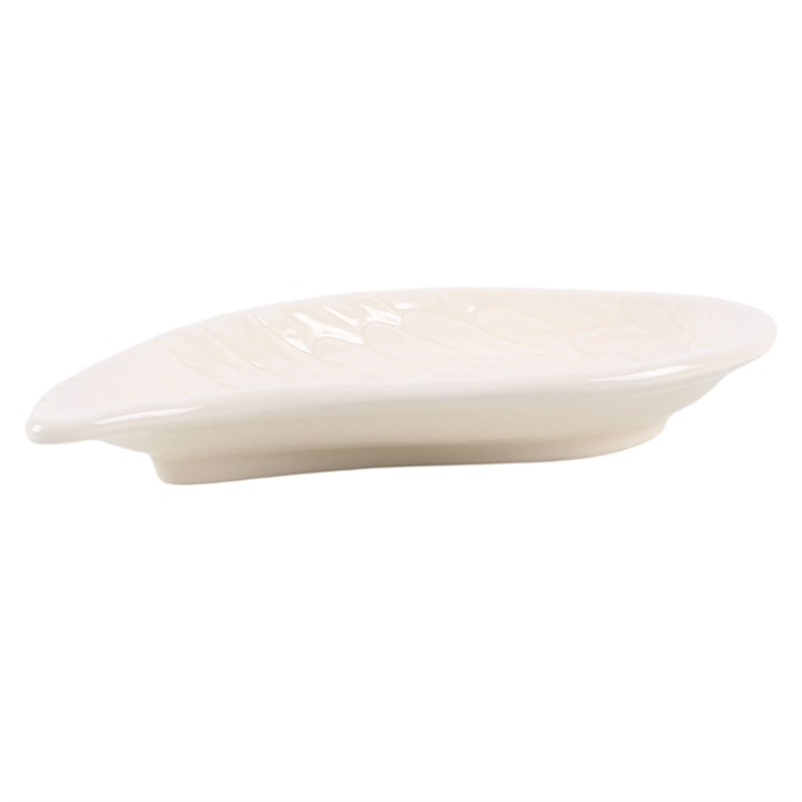Off White Angel Wing Trinket Dish - Image 4