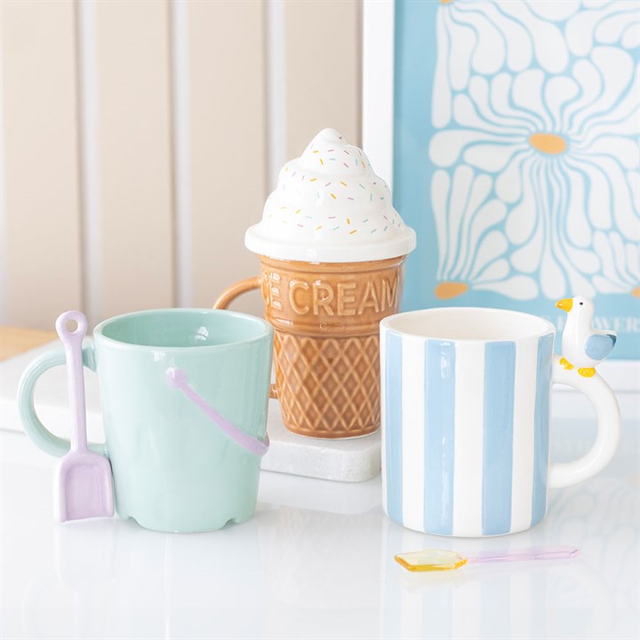 Ice Cream Cone Lidded Mug - Image 6