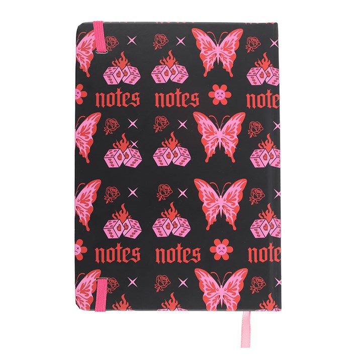 Flaming Butterfly A5 Notebook - Image 3