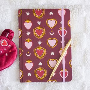 Sacred Heart Print A5 Notebook