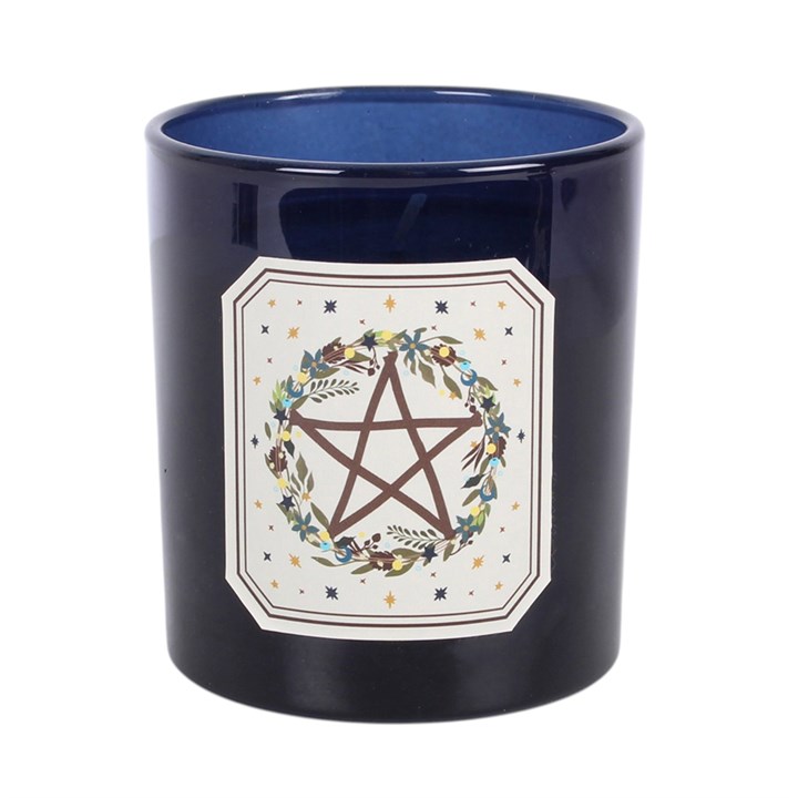 Solstice Wreath Smoky Amber & Vanilla Candle - Image 3