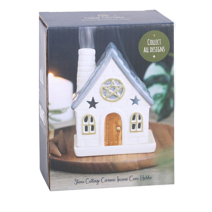 Stone Cottage Incense Cone Holder - Image 6