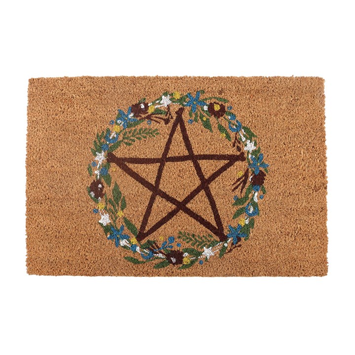 Natural Solstice Wreath Doormat - Image 2