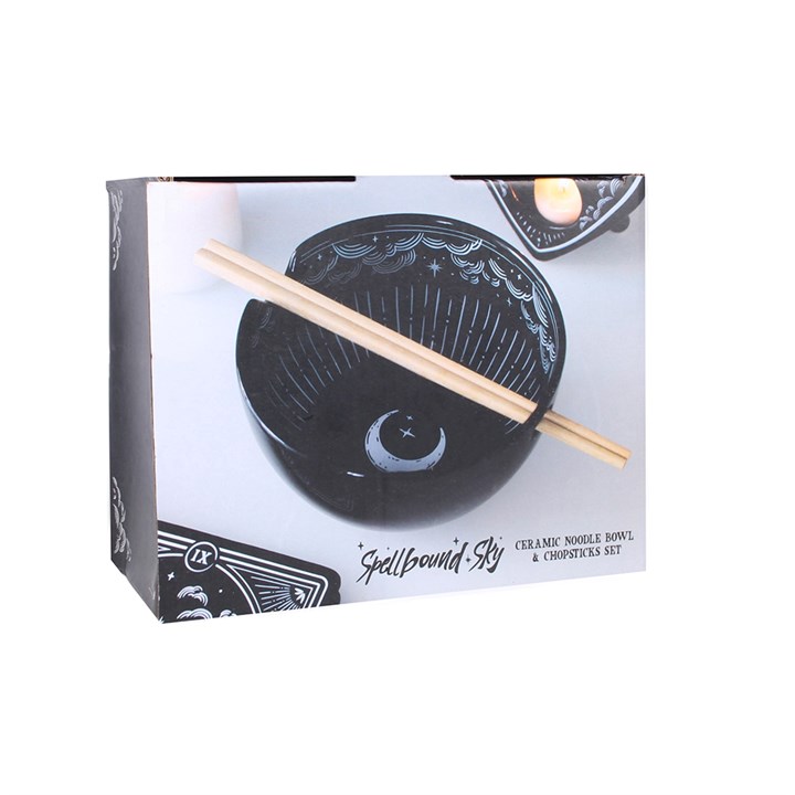 Spellbound Sky Noodle Bowl and Chopsticks Set - Image 5