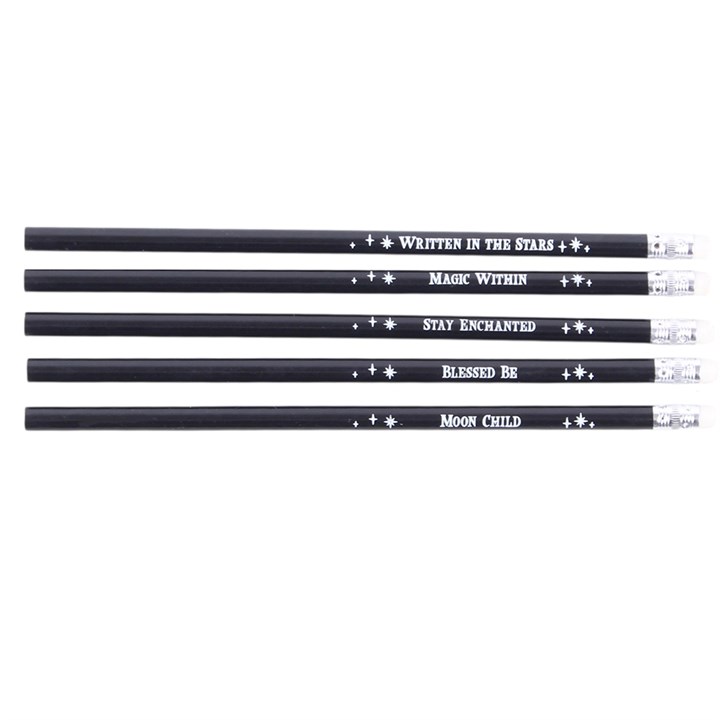 Pack of 5 Spellbound Secrets Pencils - Image 3