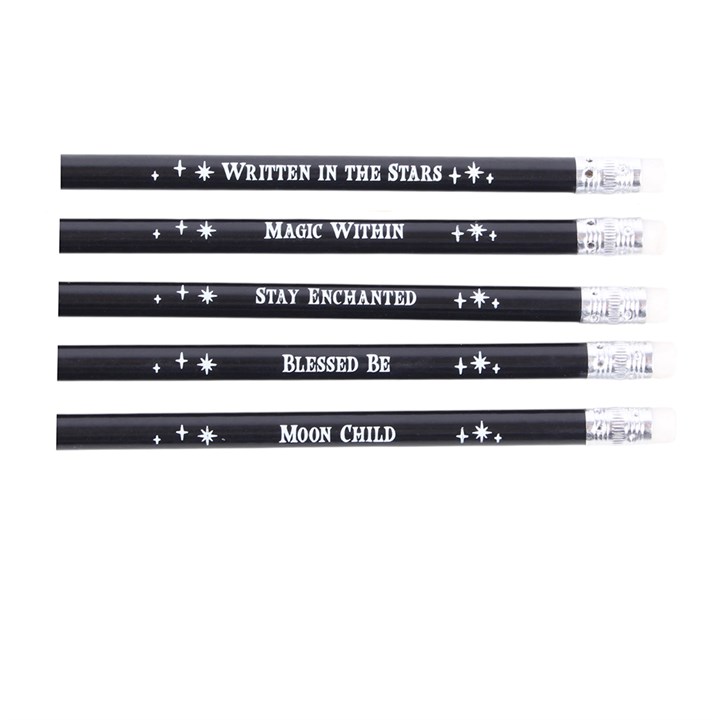 Pack of 5 Spellbound Secrets Pencils - Image 4