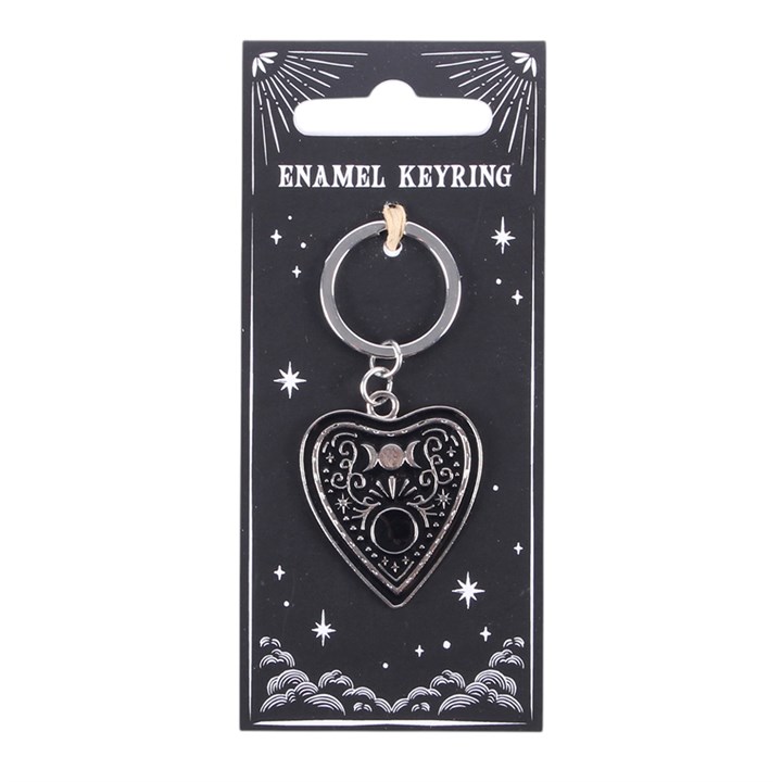 Black Planchette Keyring - Image 2