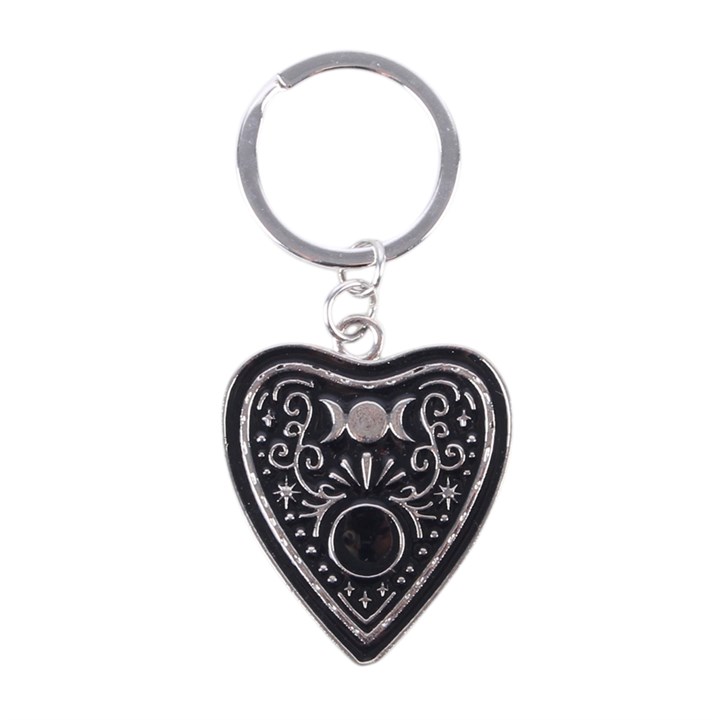 Black Planchette Keyring - Image 3