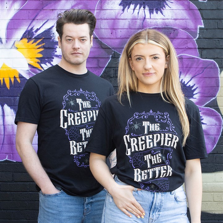 The Creepier the Better Unisex T-shirt Size XL - Image 2
