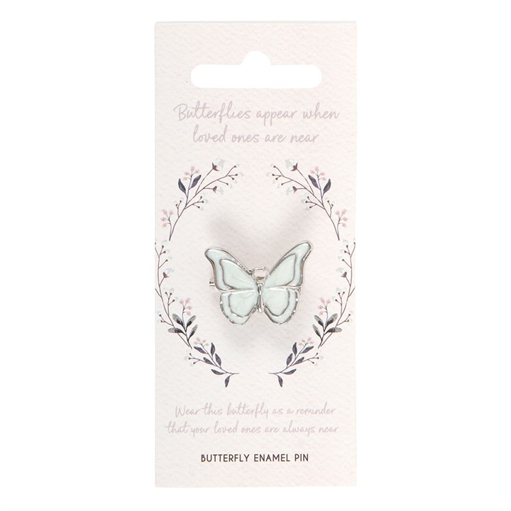Butterflies Appear Enamel Butterfly Pin - Image 2