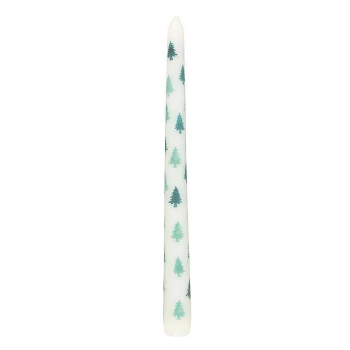 Green Fir Tree Taper Candle Holder - Image 4