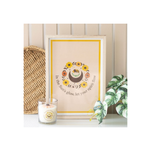Let Your Spirit Flow Framed Wall Art Print