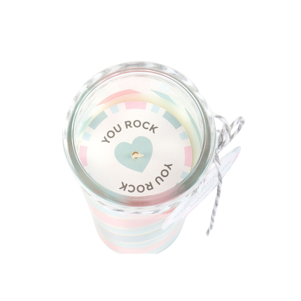 Candy Stripe Bubblegum Tube Candle - Image 4