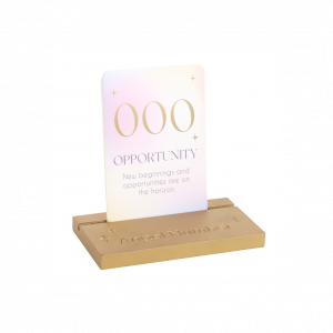 Angel Number Affirmation Cards with Wooden Stand