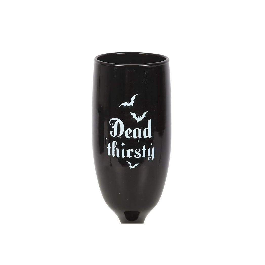 Set of 2 Dead Thirsty Champagne Flutes - Image 4