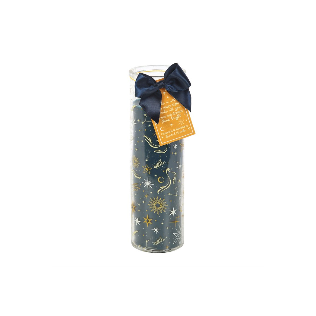 Starry Night Cinnamon & Blackberry Tube Candle - Image 2