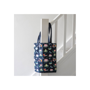 Pond Print Polycotton Tote Bag
