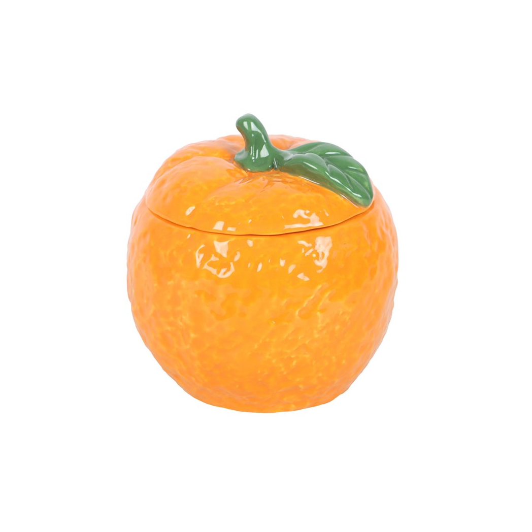 Orange Shaped Candle Jar - Image 3
