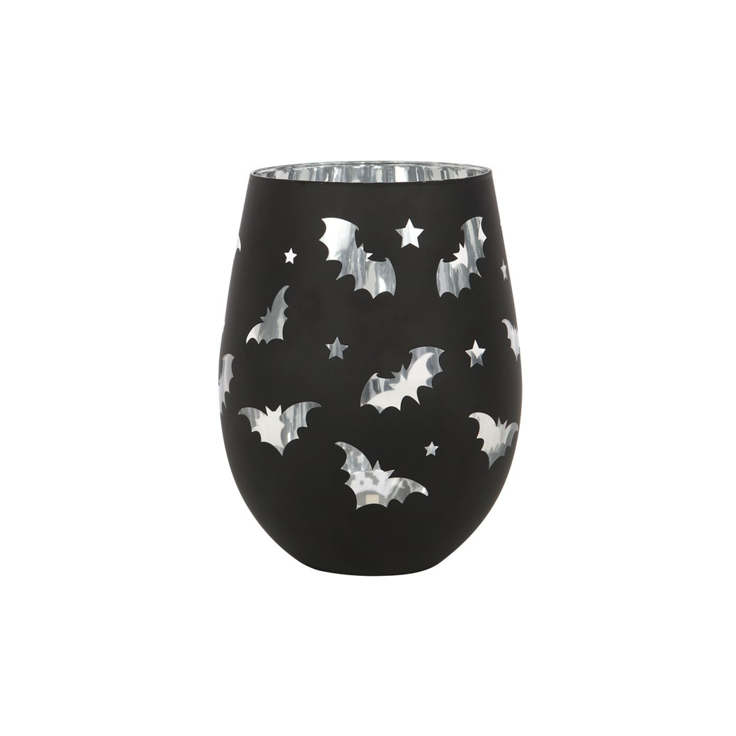 Bat Stemless Wine Glass