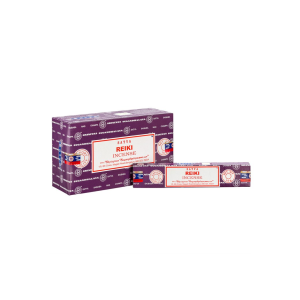 Set of 12 Packets of Reiki Incense Sticks by Satya