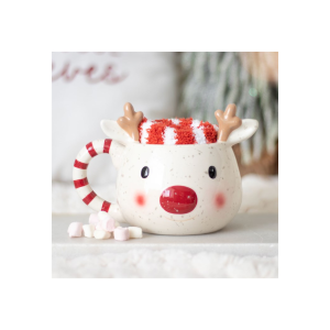 Rudolph Reindeer Mug and Socks Set