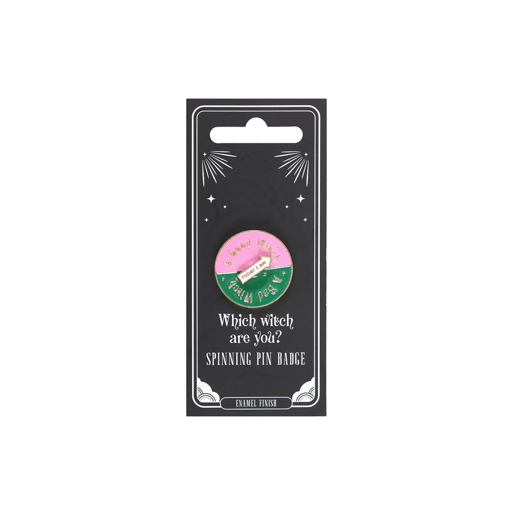 Which Witch Are You Spinning Pin Badge - Image 3