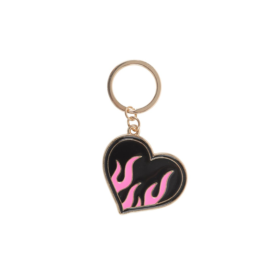 Burning Heart Keyring - Image 3