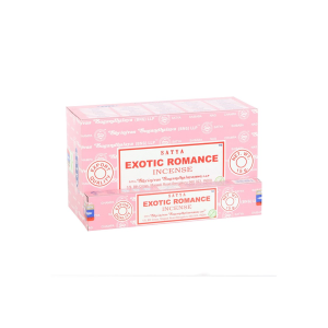 12 Packs of Satya Exotic Romance Incense Sticks