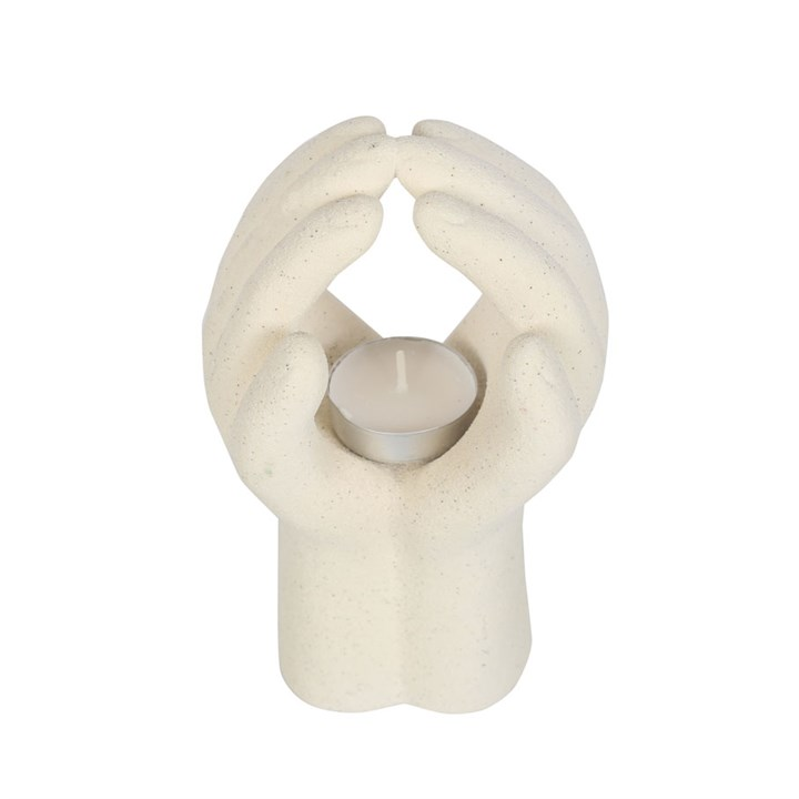 Praying Hands Tealight Holder - Image 4